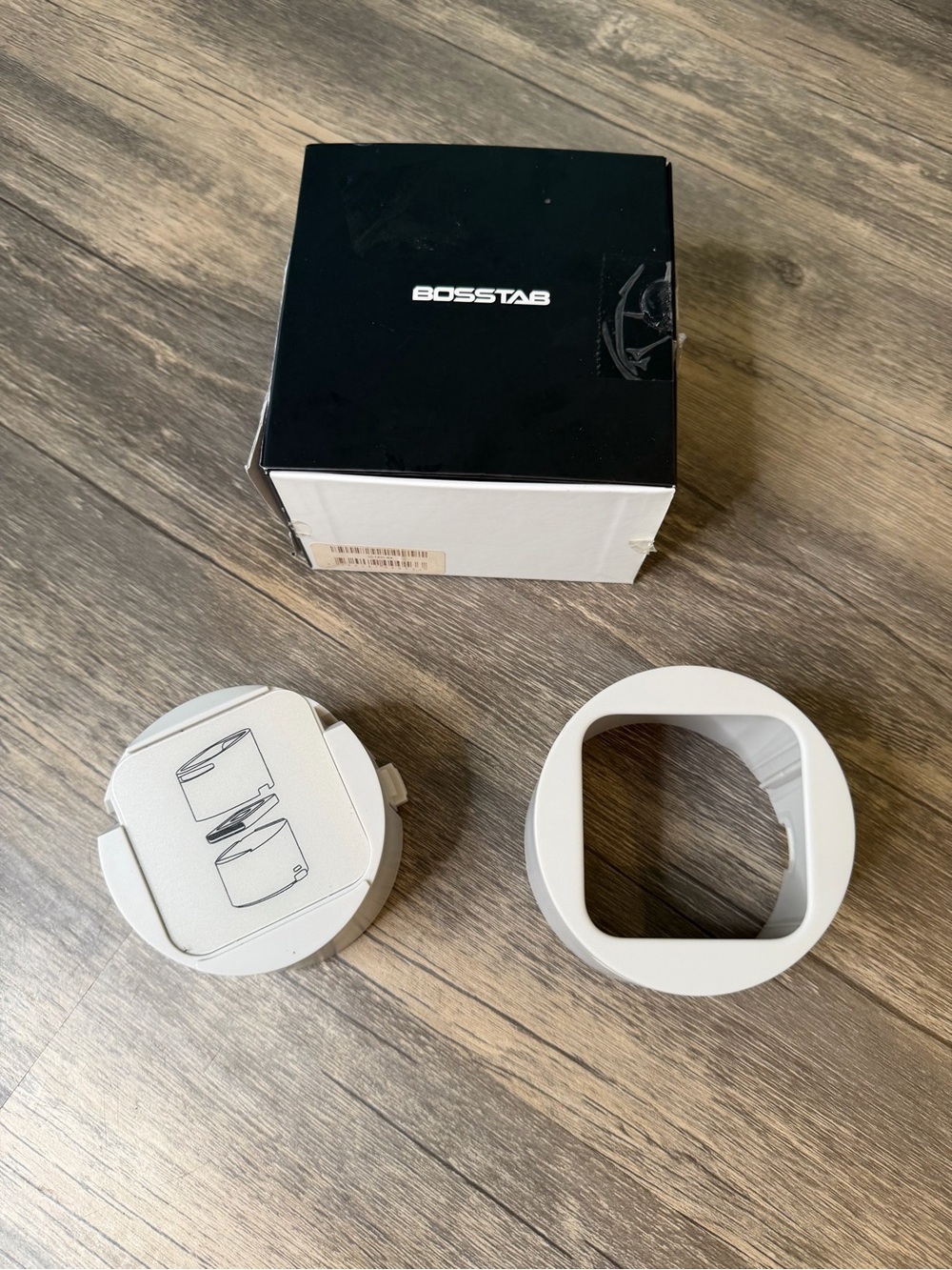 Bosstab SQ_CR01-WA White Tablet POS Stand Base Mount Replacement Part Open Box